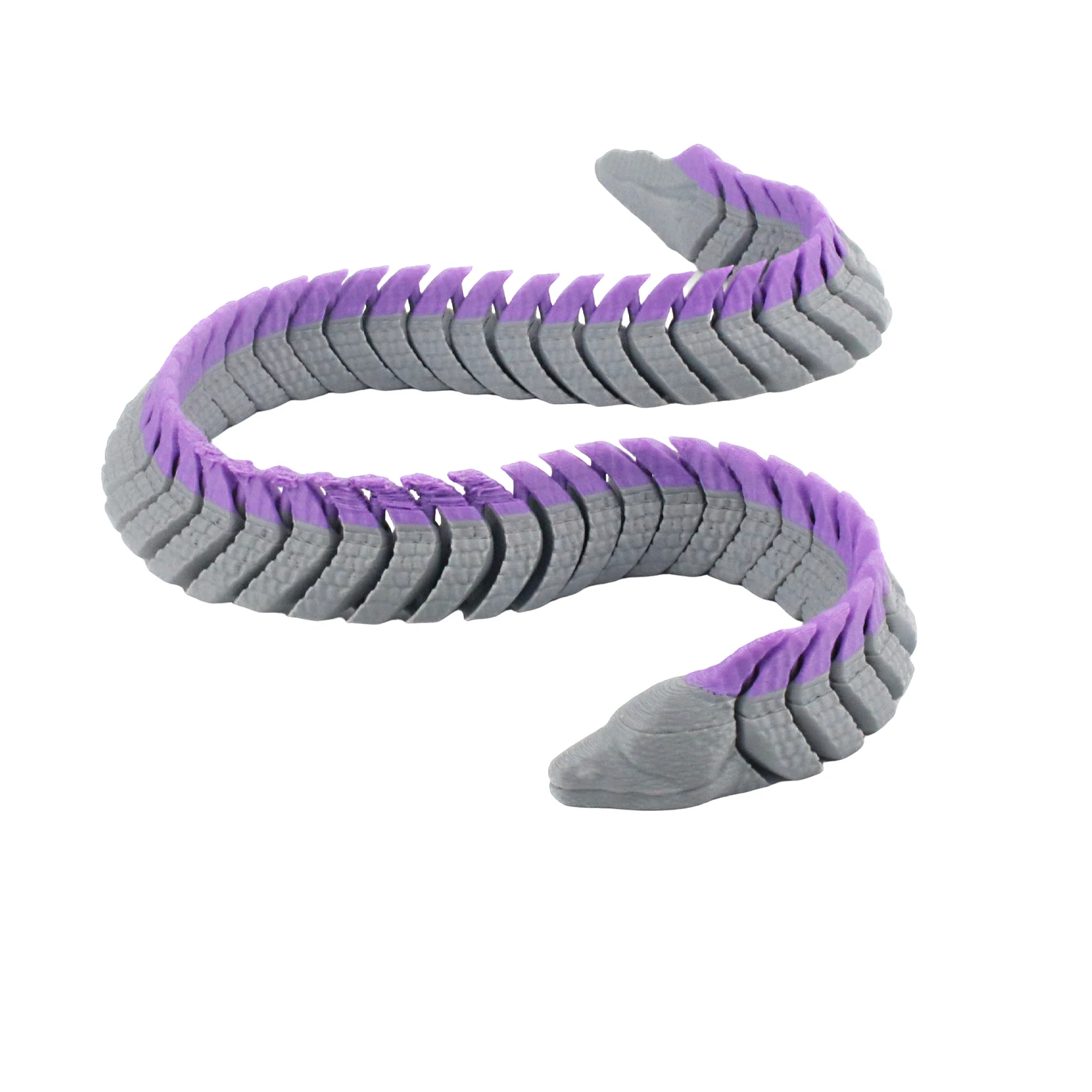 

3D-печать морских животных, модель угрева 47 см/18,5 дюйма, 3D-печать ювелирных изделий с шарнирным угрем для снятия стресса