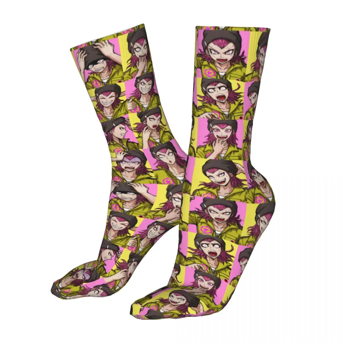 Kazuichi Souda Socks Men Women Funny Happy Danganronpa Socks Hip Hop Spring Summer Autumn Winter Socks Gift