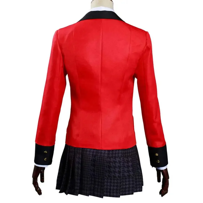 KakeNAFTA-Costume de Cosplay pour Femme, Yumeko Jabami, Uniforme, Jupe Trempée, Halloween