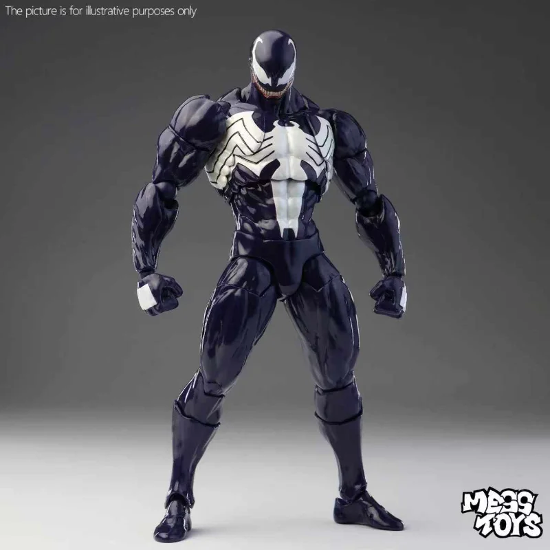 

Pre-order MESS TOYS Deadly Neighbor Symbiote Spider-Man Black Venom Suit Articulated Figure Model Collector's Item Gift