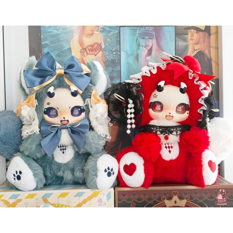 

Boboco500% Ellie Cat Plush Blind Box Daytime Dream Cute Doll Desktop Ornament Trendy Surprise Gift Girls Collectible Trendy Toys