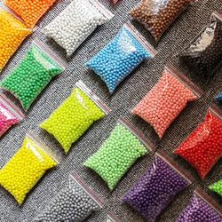 Handmade Hama Beads para crianças, 3D Magic Puzzles, DIY Water Spray Beads, Ball Games, brinquedos educativos para meninas e meninos, 5mm, 300PCs