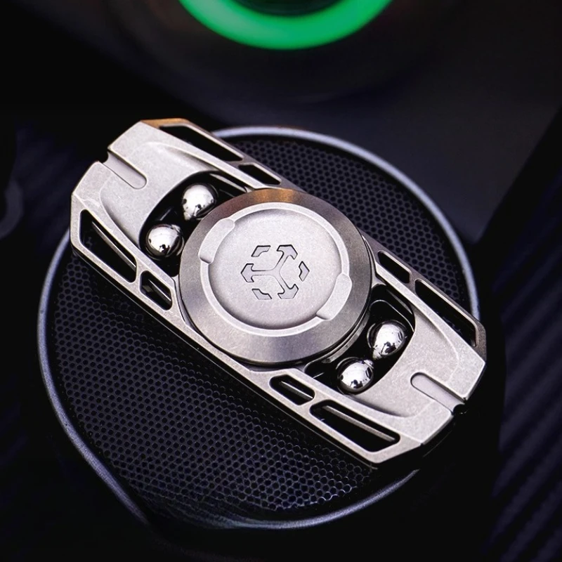 Tuning Fork Fidget Spinner Hand Spinning Top Tip Fingertip Flywheel Gyro EDC Metal Relieve Stress Relief Toy Adults Anti Anxiety