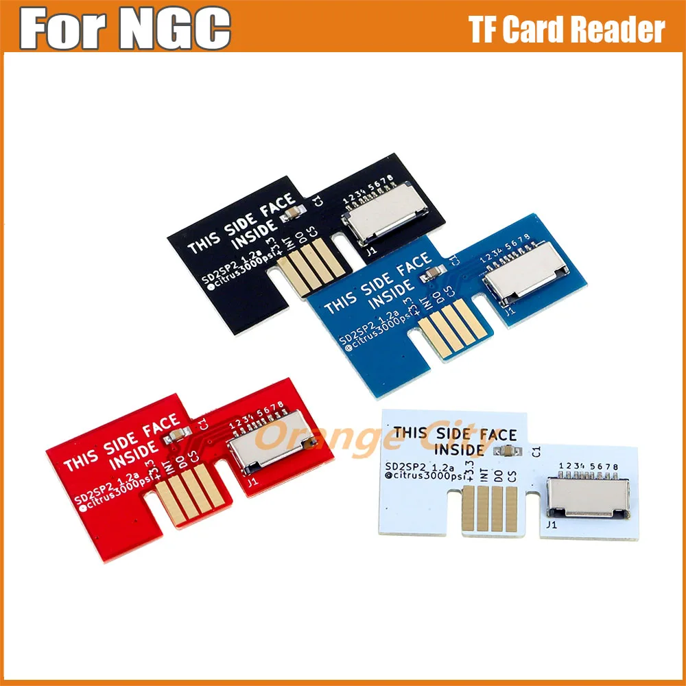 2PCS Micro SD Card Adapter TF Card Reader for NGC Game Cube SD2SP2 SDLoad SDL Micro