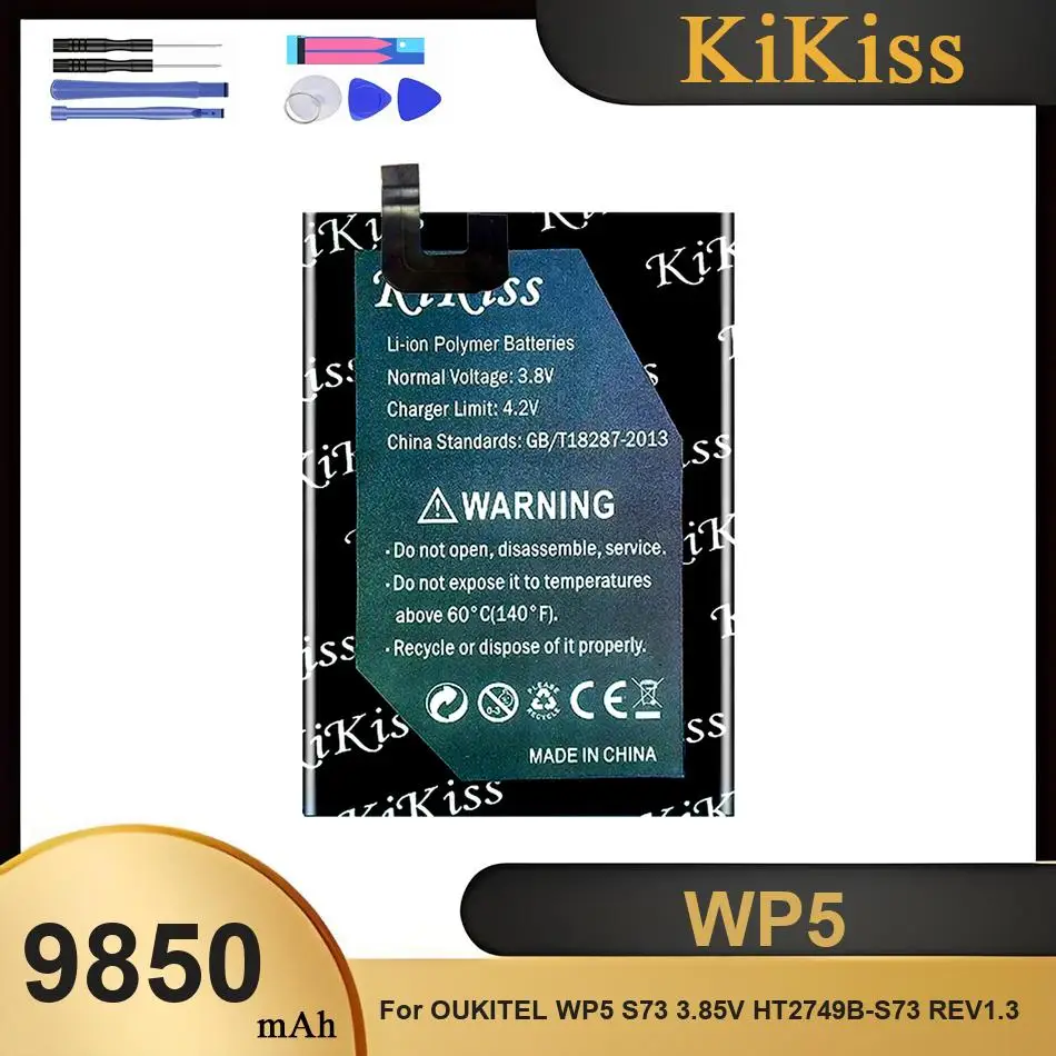 

Аккумулятор для мобильного телефона WP5 для OUKITEL WP5 S73 HT2749B-S73 REV1.3, совершенно новые батареи