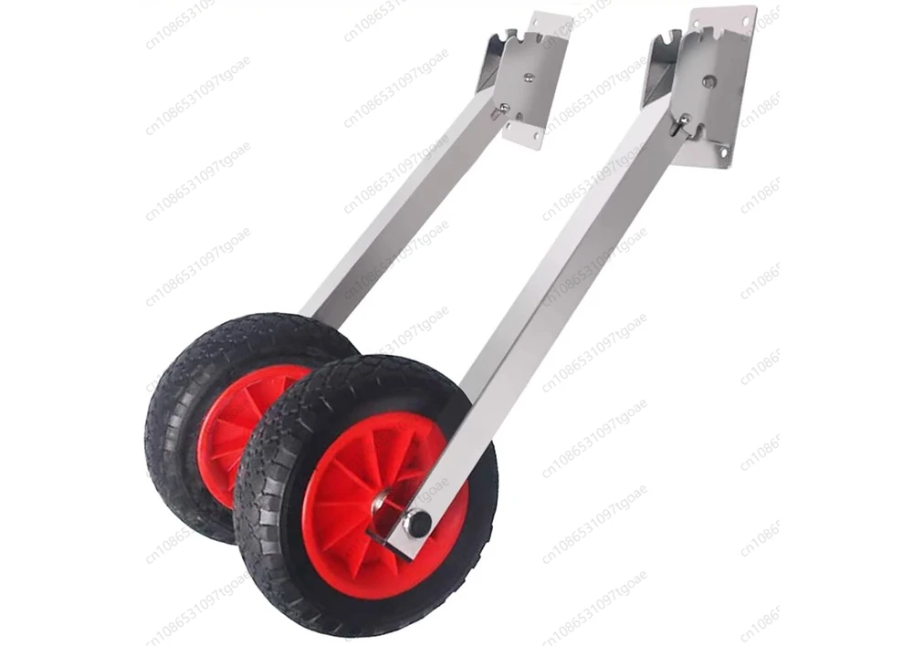

Rubber boat small trailer/fishing inflatable aluminum alloy tail wheel/special stern wheel for assault boat