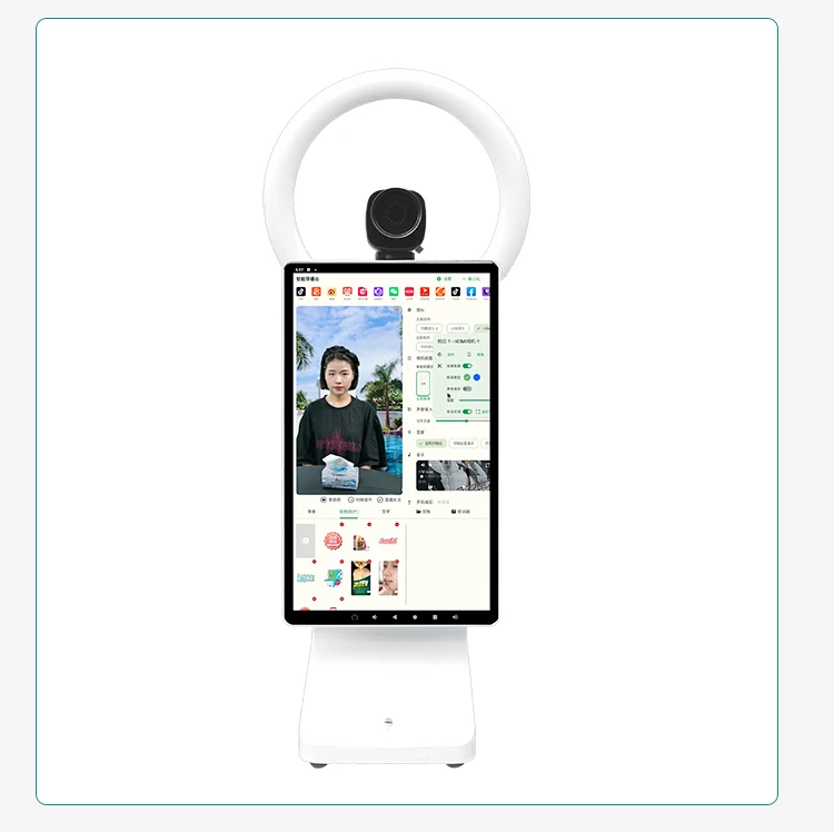 

Hot New Design Live Streaming Video Switcher All-in-one Machine Mobile Live Streaming Equipment