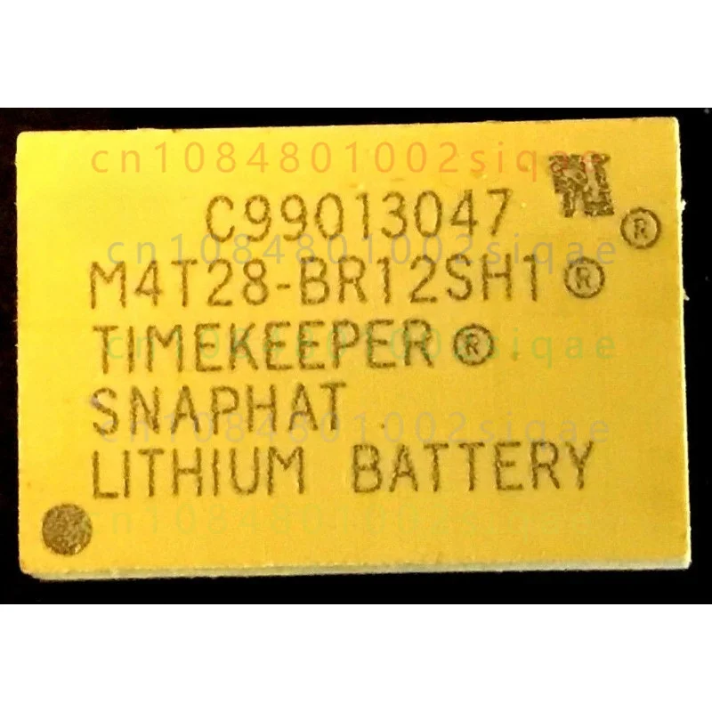 1PCS FOR STMicroelectronics New M4T28-BR12SH1 TIMEKEEPER SNAPHAT Battery CMOS Clock Backup Replacement Cell