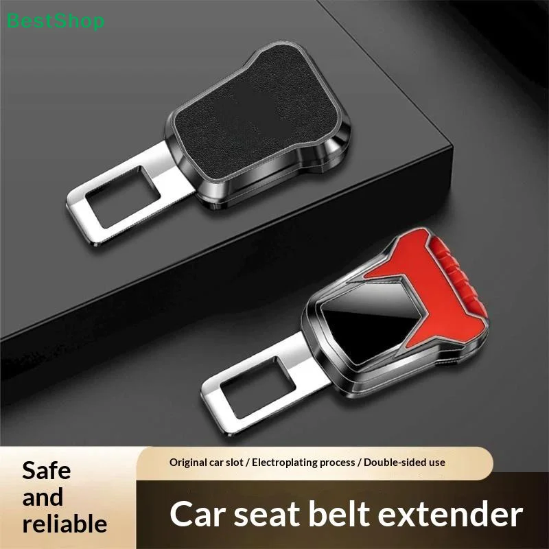 1PC Car Seat Belt Clip Extender Safety Seatbelt Lock Buckle Plug Just Plug And Play Insert Socket Extender Safety Buckle