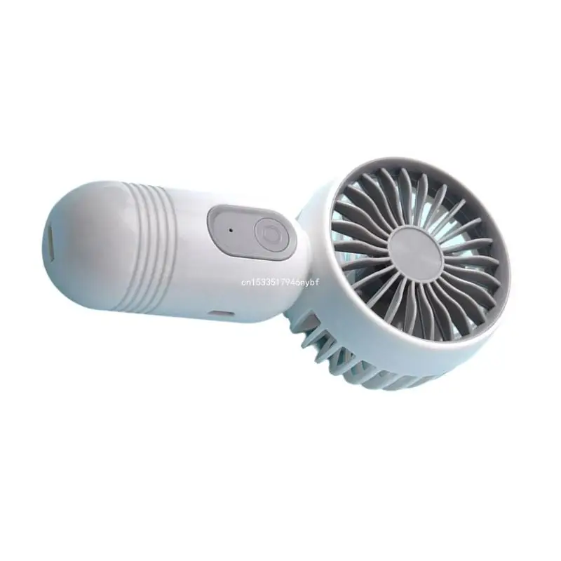 Practical USB Fan Fan Small Travel Fan Rechargable Cooling Fan Electric Fan Perfect for Indoor and Outdoor Use Dropship