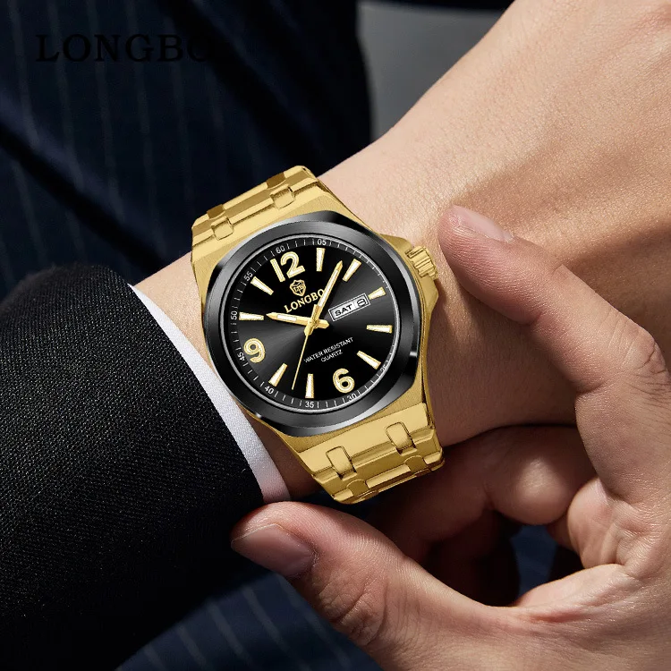 New Men'S Watch, Men'S Business And Fashion Wristwatch, Stylish Quartz Watch, High-Quality Watch, Unique Timepiece.