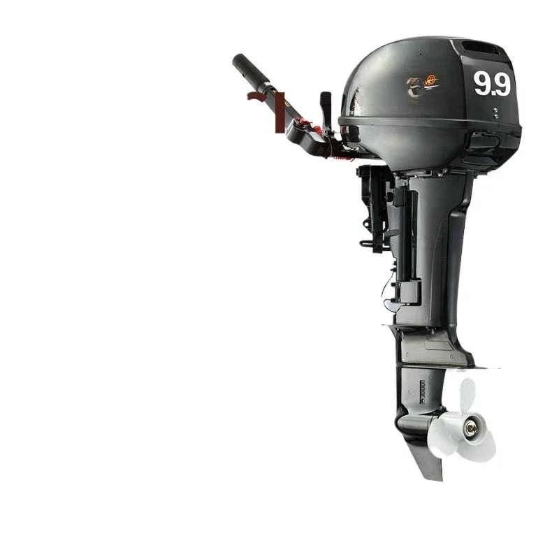 

Universal front control box for outboard aircraft for ship navigation and sea