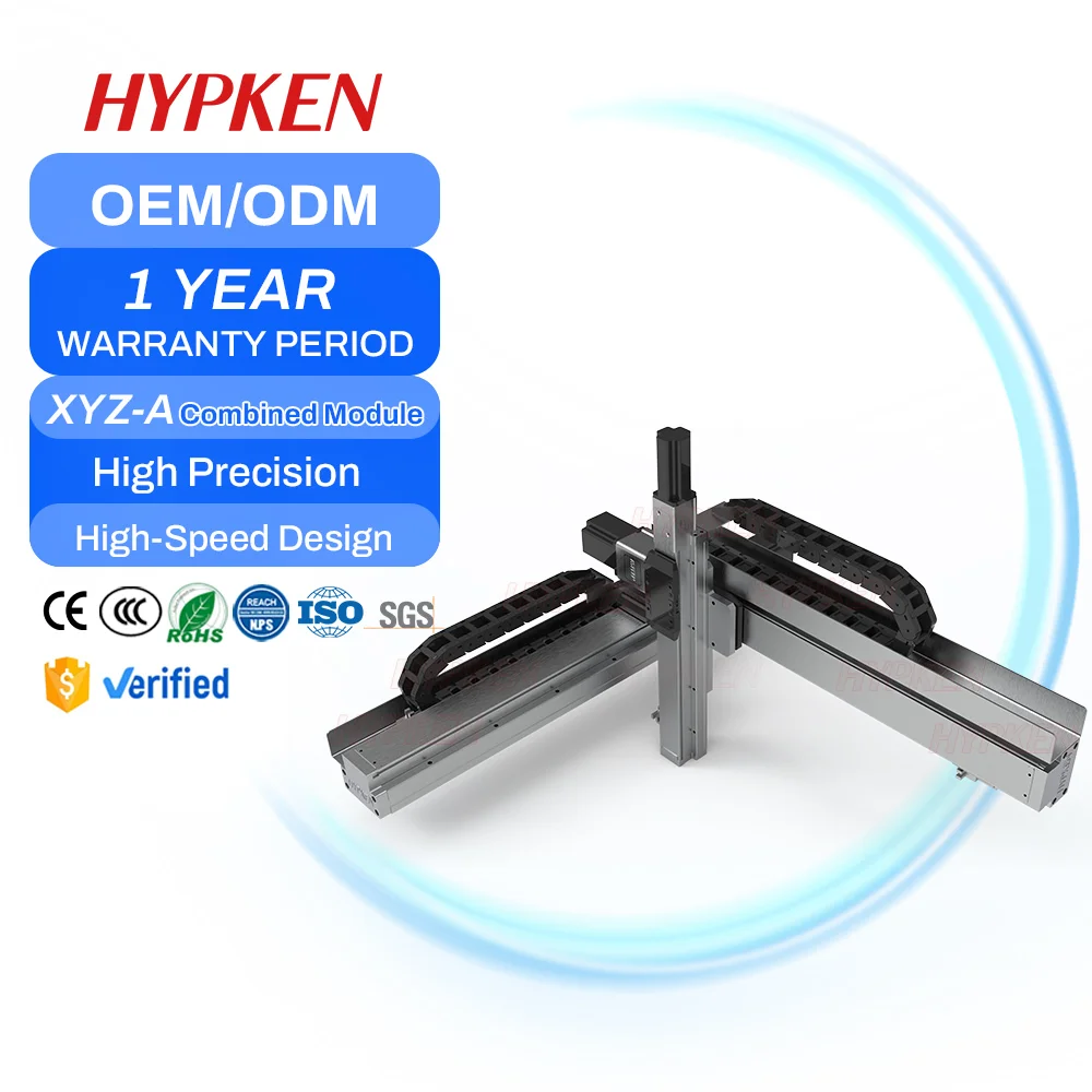High-precision PLC-controlled  Ball Screw Linear Guide Slide  Multi-axis Gantry Aluminum Gear Bearing Servo Motor