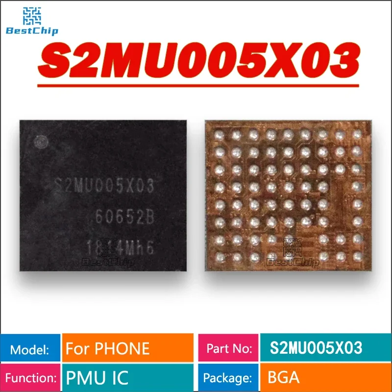 For SAMSUNG A10-A70 A105F A505F A530F Power IC PMU S2MU004X-C S2MU005X03 SM5713 S527S S515 MU106X01-5 Integrated circuit IC Chip