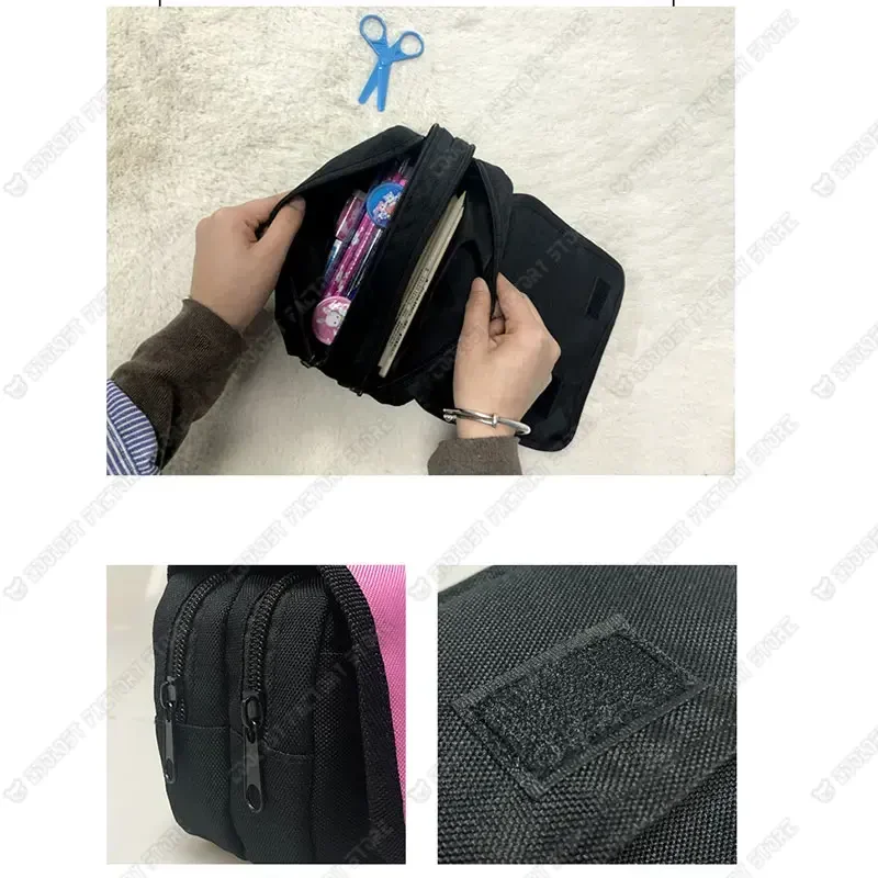 Gymnastics Art Girls Cosmetic Cases Cartoon Kids Pencil Bag Ballet Dancer Beauty Makeup Bag School Supplies Children Pencil Box