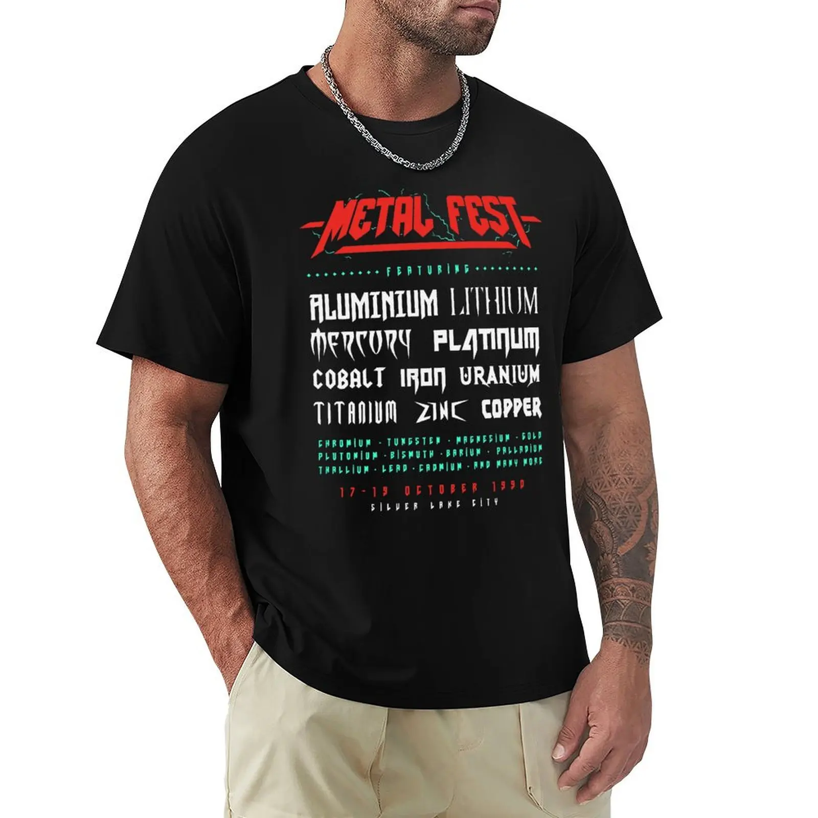 

Metal Fest T-Shirt graphics graphic t shirt vintage baggy shirts luxury t-shirt oversized t shirt men