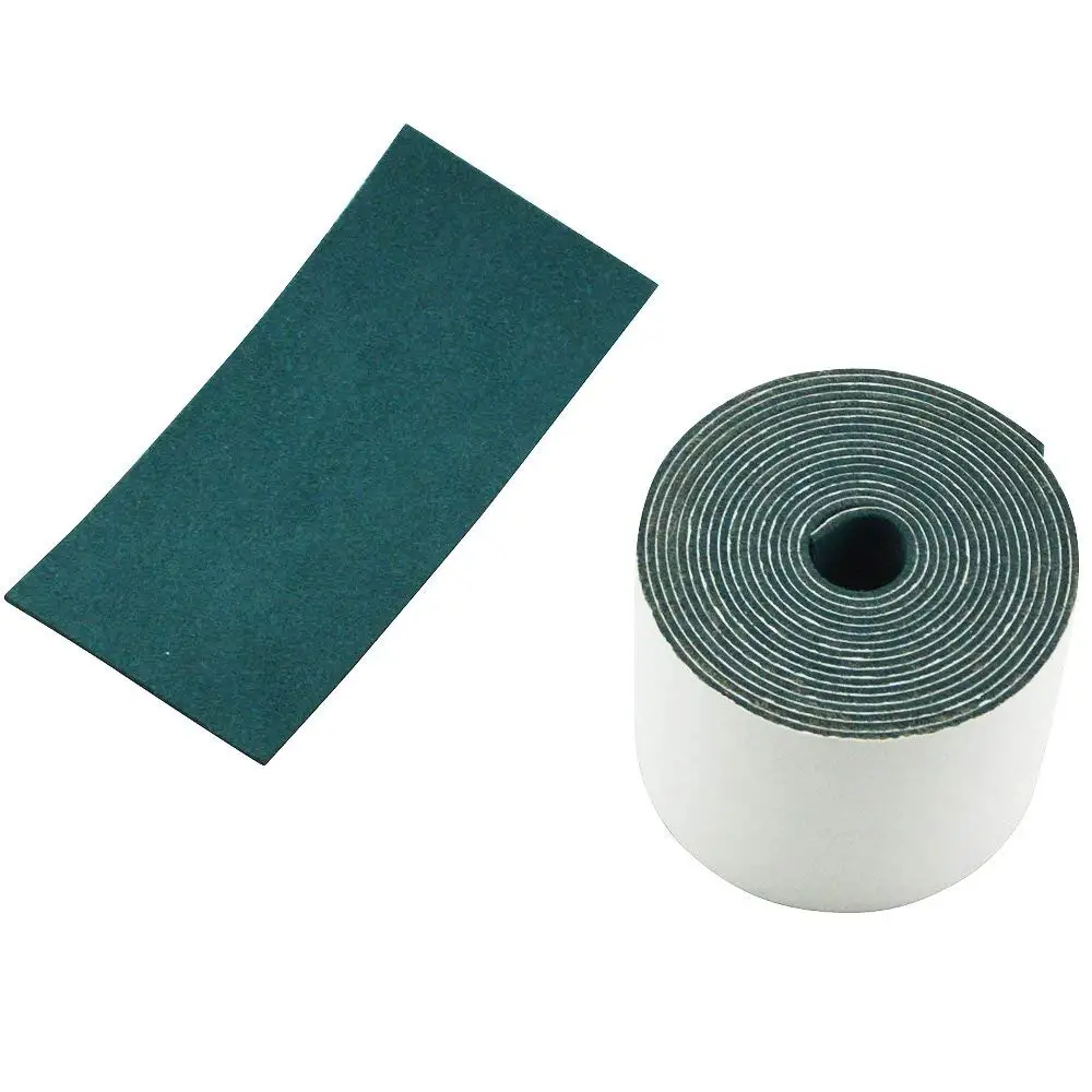 EHDIS 5-Meter Suede/Fabric Felt Roll with Package Box Plastic Card Squeegee Spare Felt Cloth Wrap Vinyl Scraper Edge Protector