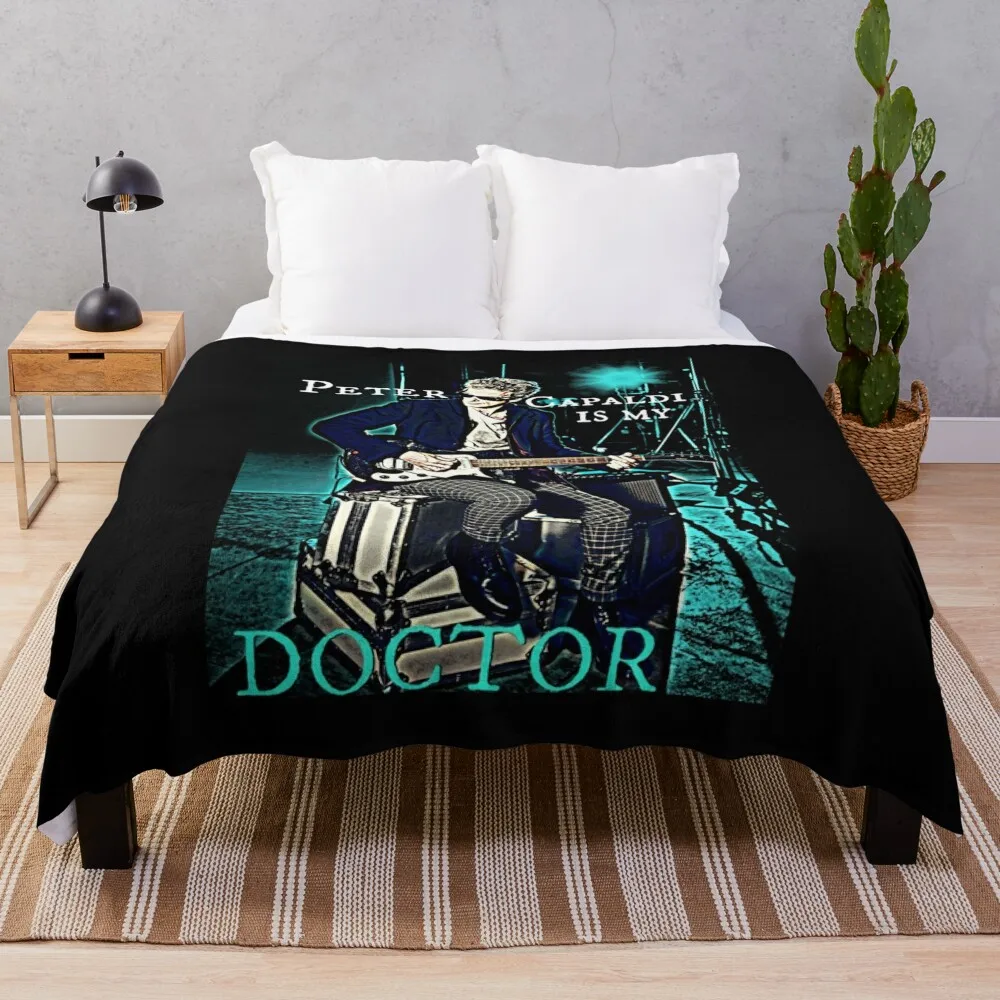 Peter Capaldi is My Doctor 73 T-Shirts Gift For Fans, For Men and Women, Gift Mother Day, Father Day Throw Blanket