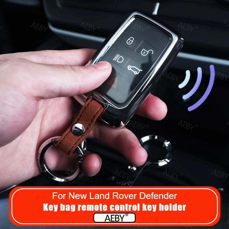 For New Land Rover Defender 2020-2026 Fur keychain metal buckle shockproof and scratch resistant Car Interior Accessories