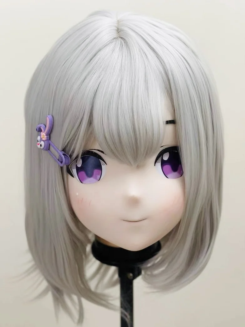 

(XYQ01)Customize Full Head Quality Handmade Female/Girl Japanese Anime Cartoon Character Kig Cosplay Kigurumi Mask