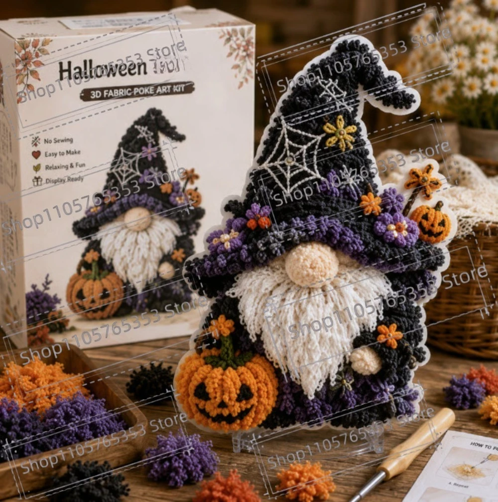3D Fabric Poke Art Kit 4