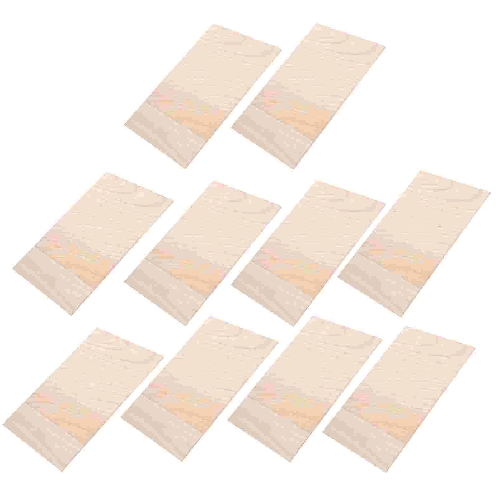 10 Pcs Gear Karate Boards Taekwondo Plank Skirting Exercising Wooden Breaking Aldult Sport Accessories Staff