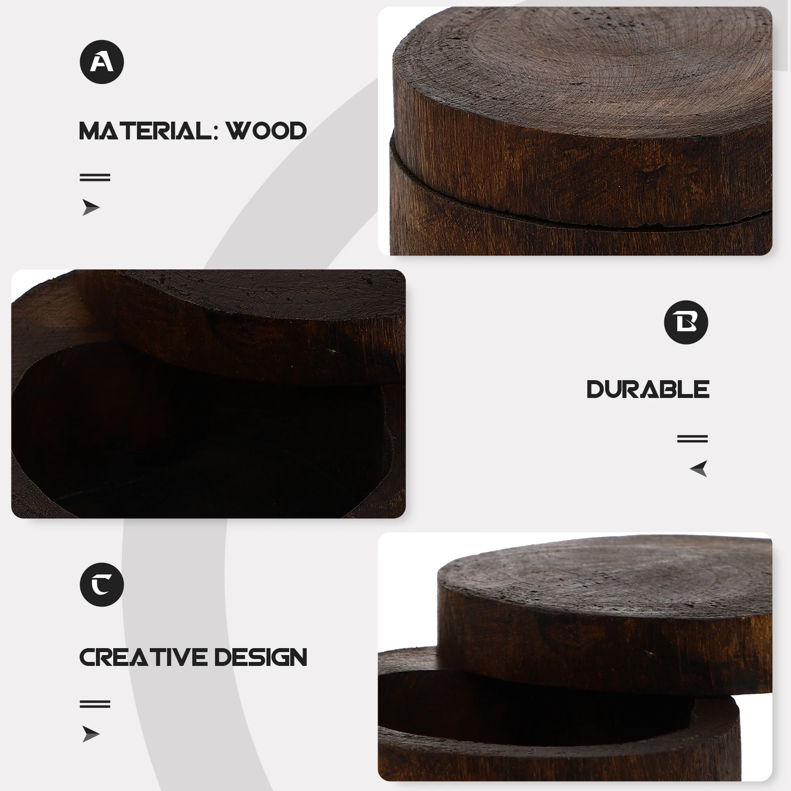 

Solid Wood Jewelry Box Southeast Asian Style Storage Box For Necklaces Bracelets Home Decoration Gift Bedroom Living Room Drawer