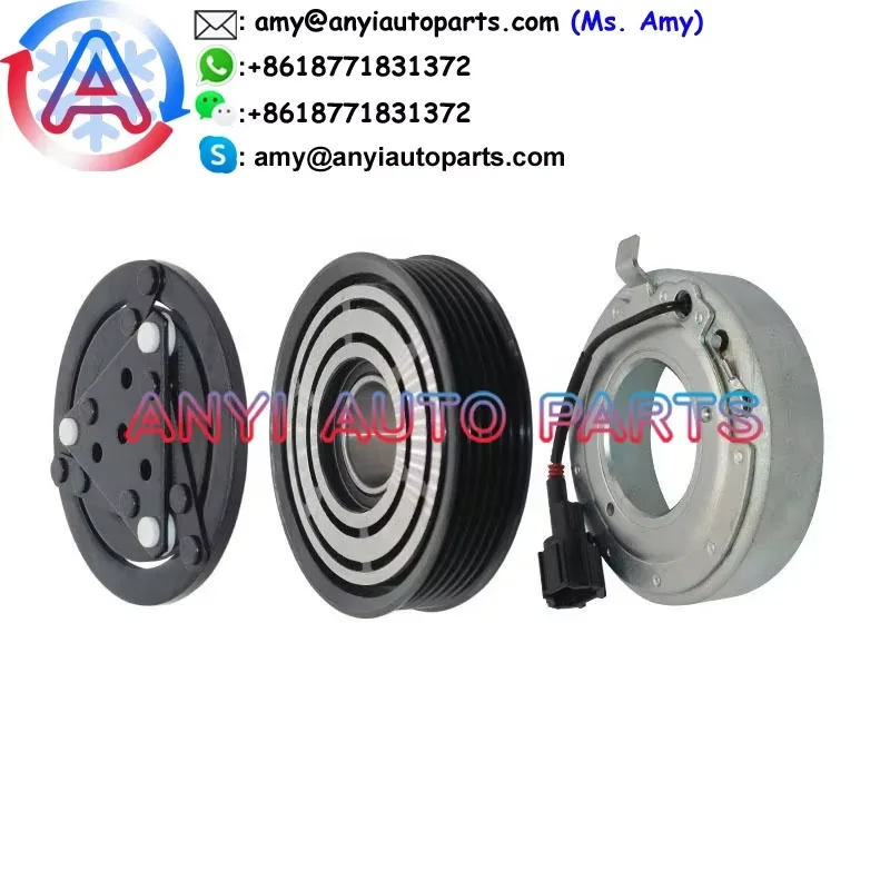 CA1402 مجموعة قابض ضاغط التيار المتردد للسيارات 6PK لنيسان سيفيرو A32 #1