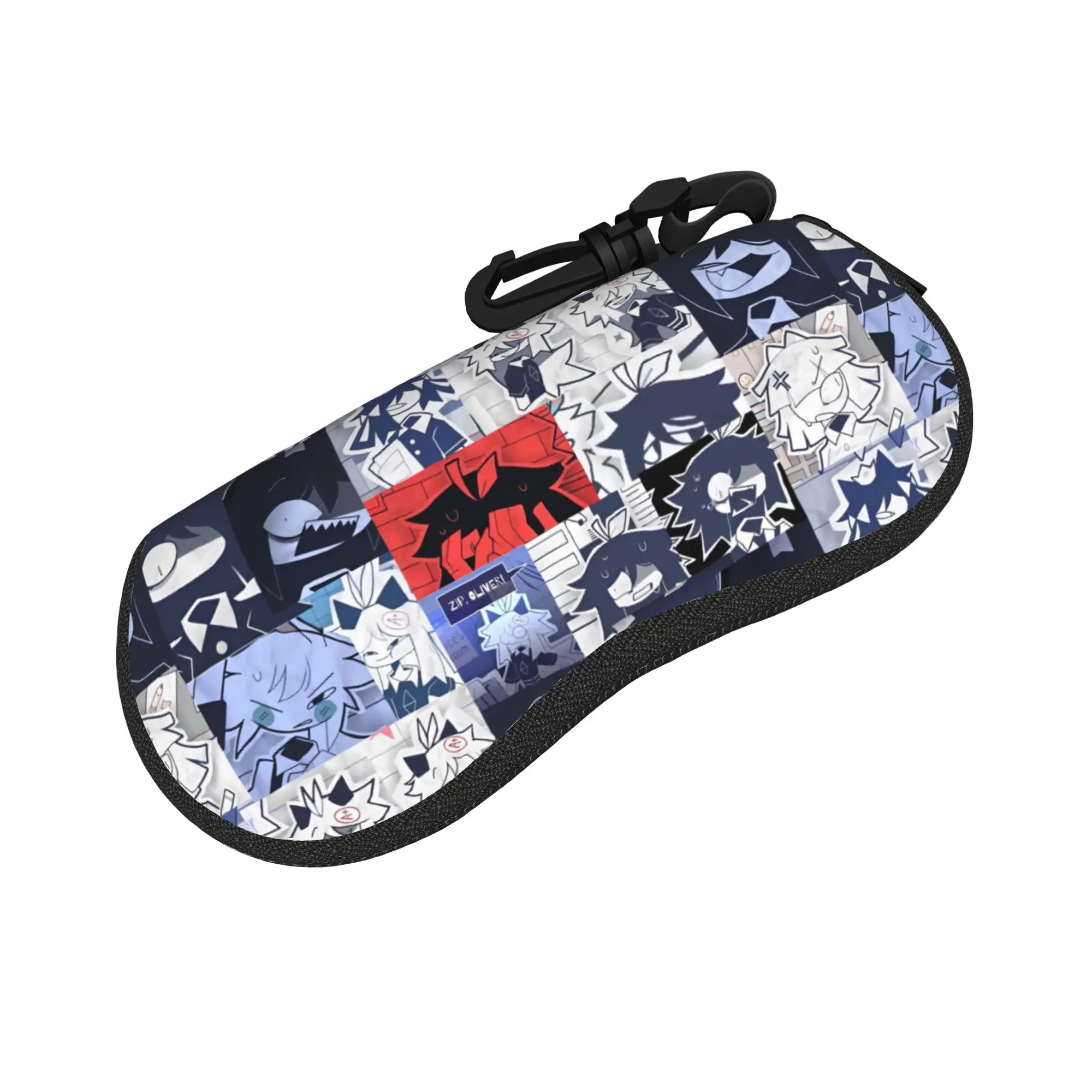 Miss Circle Anime Glasses Case Men Women Portable Box Fundamental Paper Education Sunglasses Protector Eyewear Container