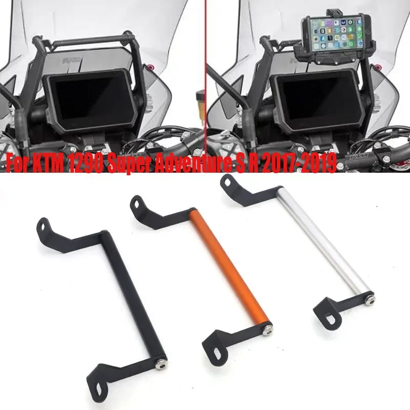 

Suitable for KTM 1290adv modified 17-19 mobile phone navigation bracket, mobile phone holder, expansion bracket