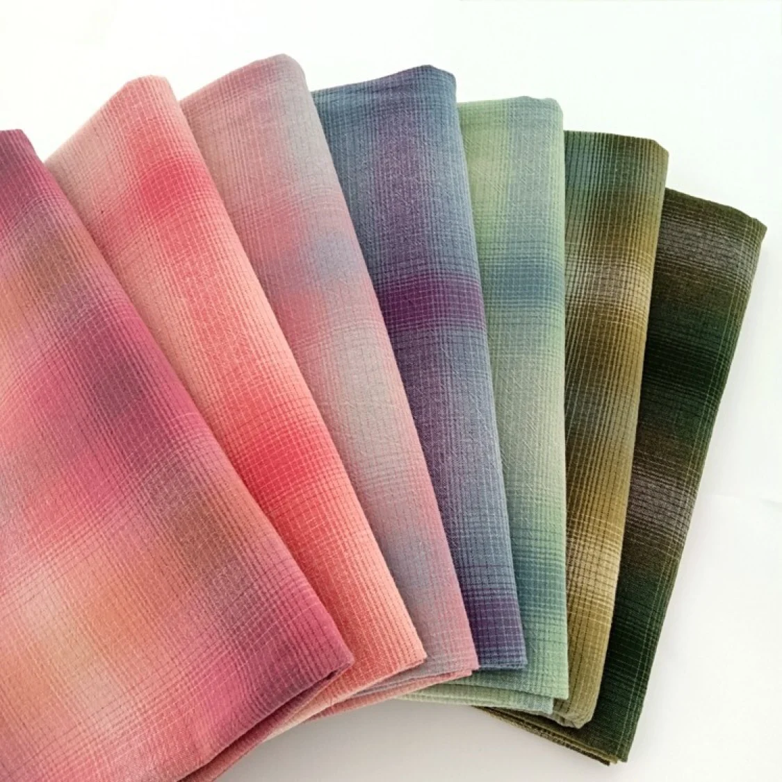 

Маленькая ткань DIY, японская группа, окрашенная в пряже ткань, для шитья, лоскутное шитье ручной работы, полоска 50*70 см, замшевая ткань, простая ткань