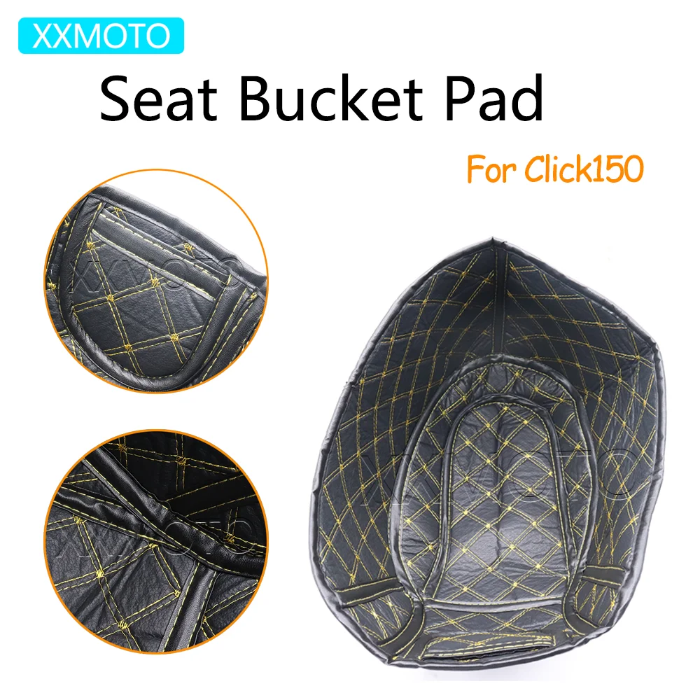 

For Honda Click150 Click 150 Motorcycle Seat Bucket Pad Storage Box Pad Cargo Luggage Pad Click 150 Accessories