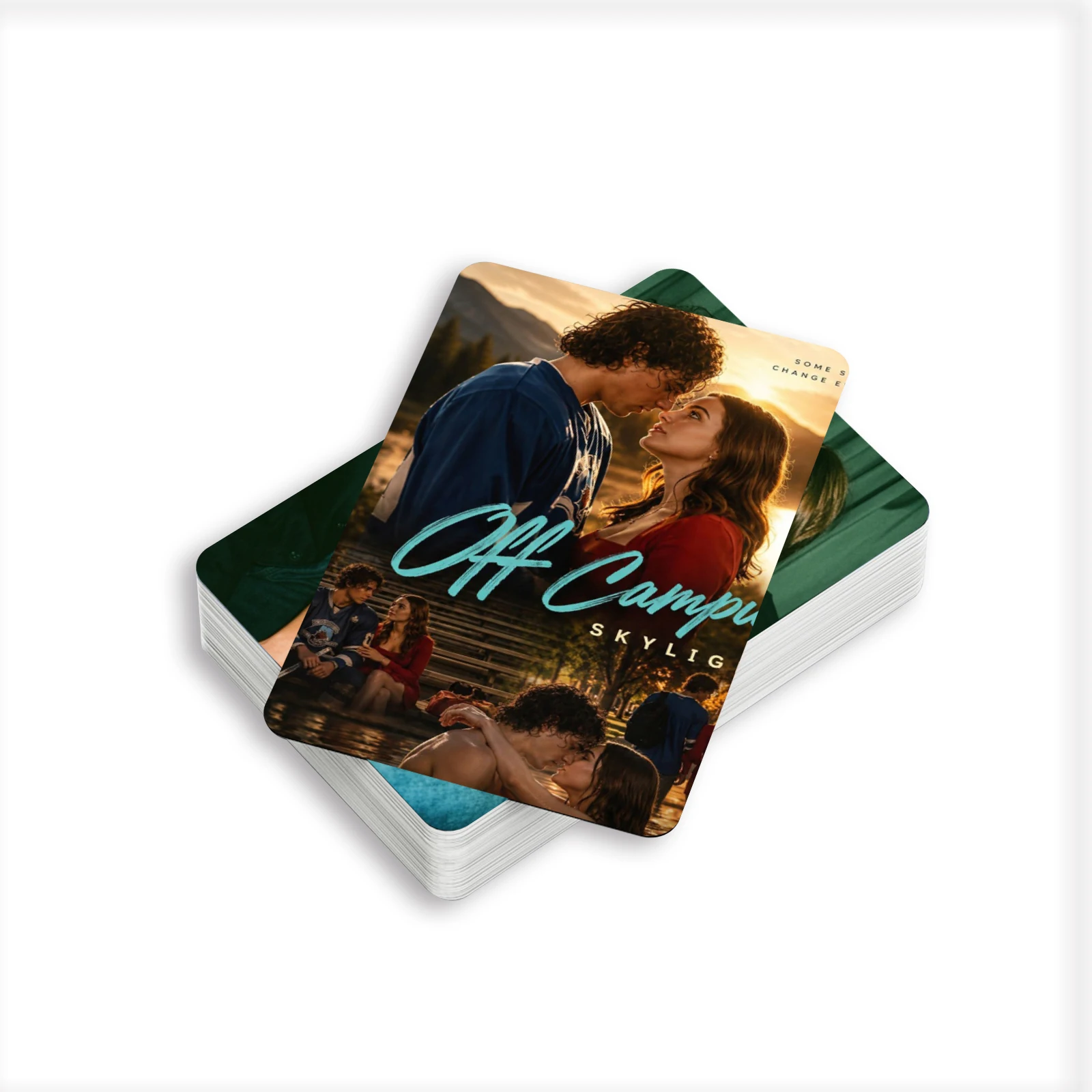 96PCS Off Campus LOMO Cards Stickers Set, Double-sided HD Printing TV Show Photo Cards & Waterproof Stickers, Collectible Cards image 4