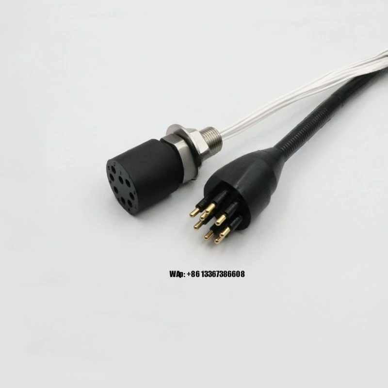 Connector Standard 8-core Male and Female Cable, Waterproof up to 7000 Meters, with Sufficient Supply