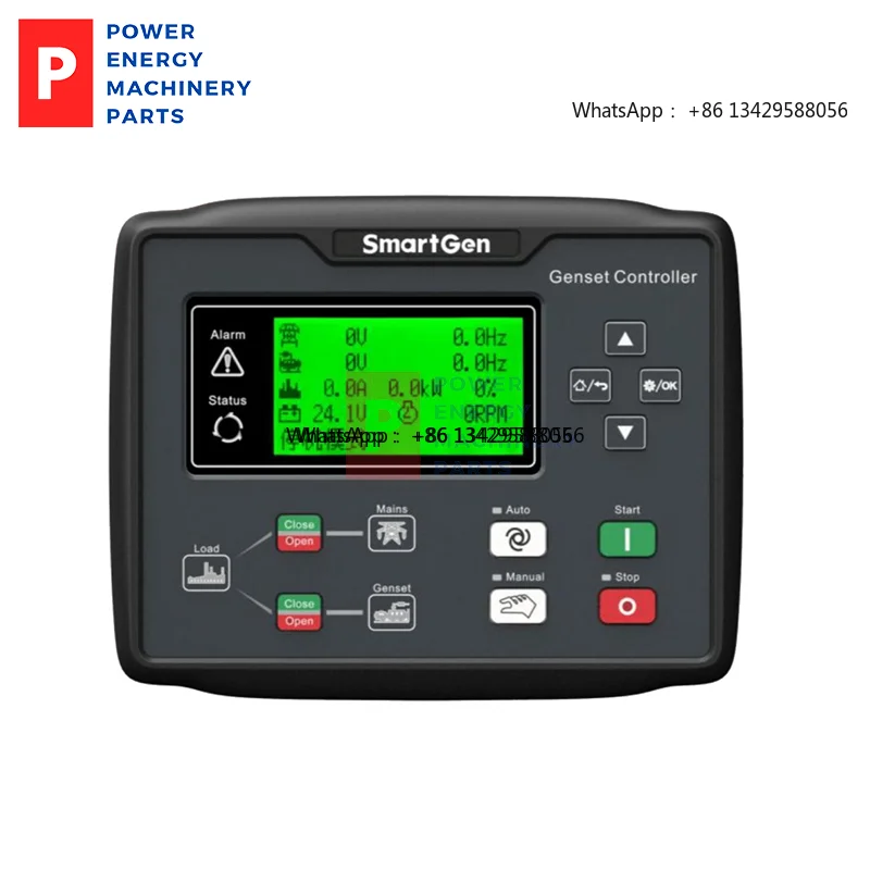 

Smartgen PEMP Original HGM6120N Plastic Generator Controller Auto Start Module AMF Function ISO9001 Certified for Diesel Genset