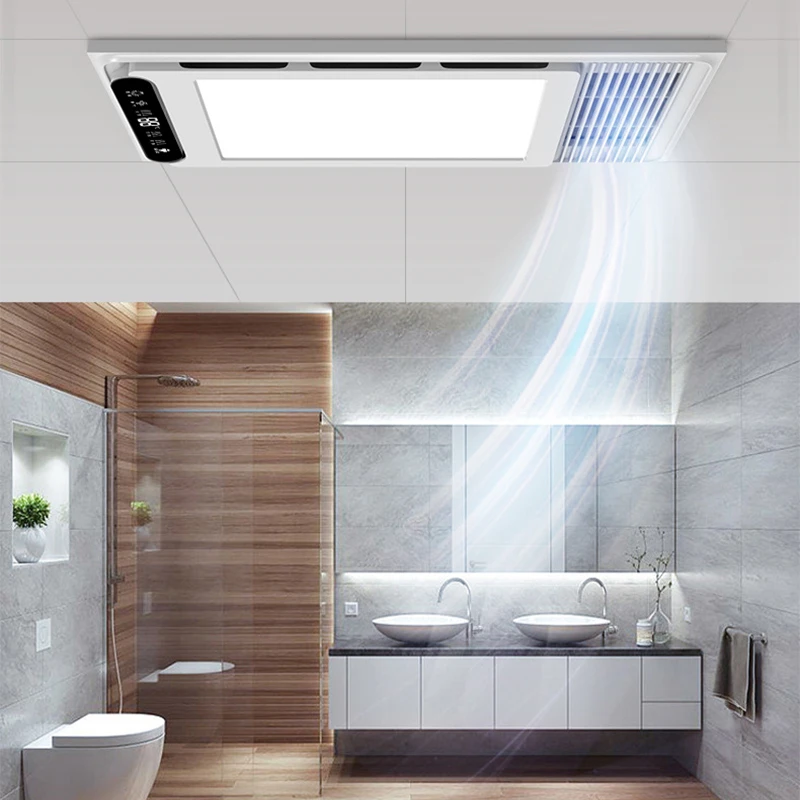 Extractor de calefacción por viento Calentador todo en uno Lámpara de techo integrada para baño Calentador de baño Calentador de baño 2500W Calentador de baño