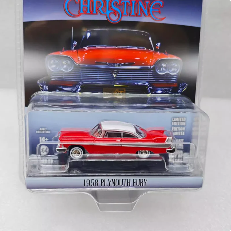 

M2 Diecast 1:64 Scale 1958 PLYMOUTH FURY Alloy Car Model Static Collection Decorated Holiday Gifts Toys