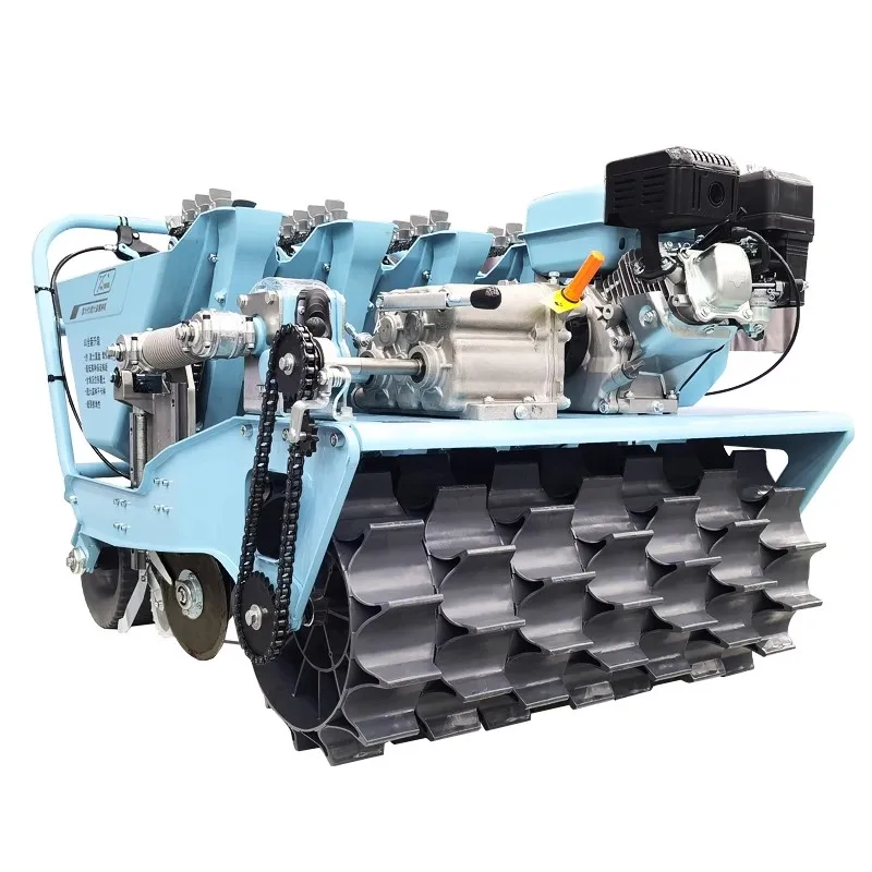 

Garlic seeder, 6S type garlic seeding machine, gasoline engine, self-propelled garlic seeding machine, small machine