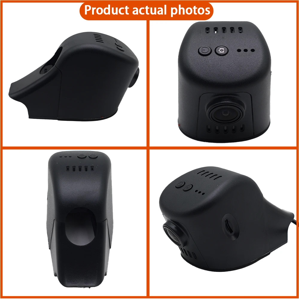 for Bentley Continental GT 2018-2024 Video Recorder 4K DVR Dash Cam Wifi Front Camera 170° Wide Angle Plug & Play Loop Recording