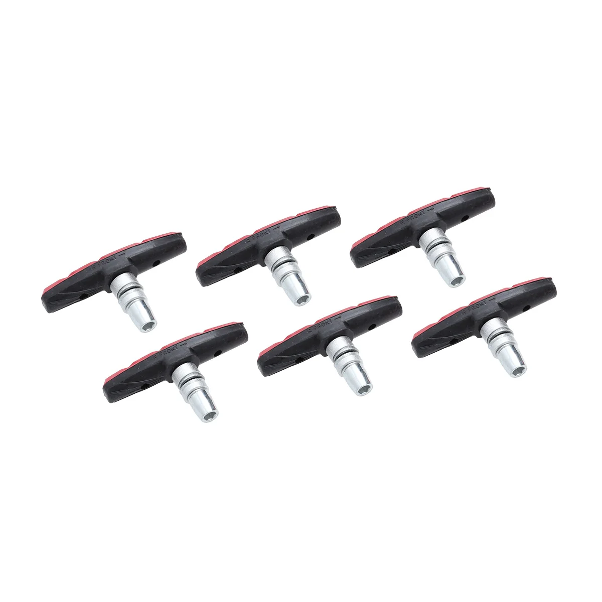 

Pads For Mountain Road Bike Rubber Stainless Steel Non-Slip Wear-Resistant Front Rear Braking System Cycling