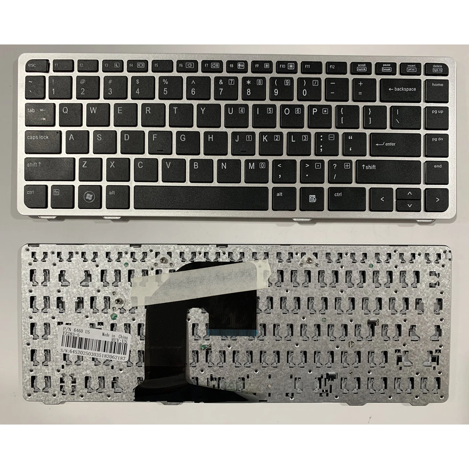 

Laptop keyboard US Layout for HP Elitebook 8460 8460P 8470P 8470W 6460B 6465B 6460P