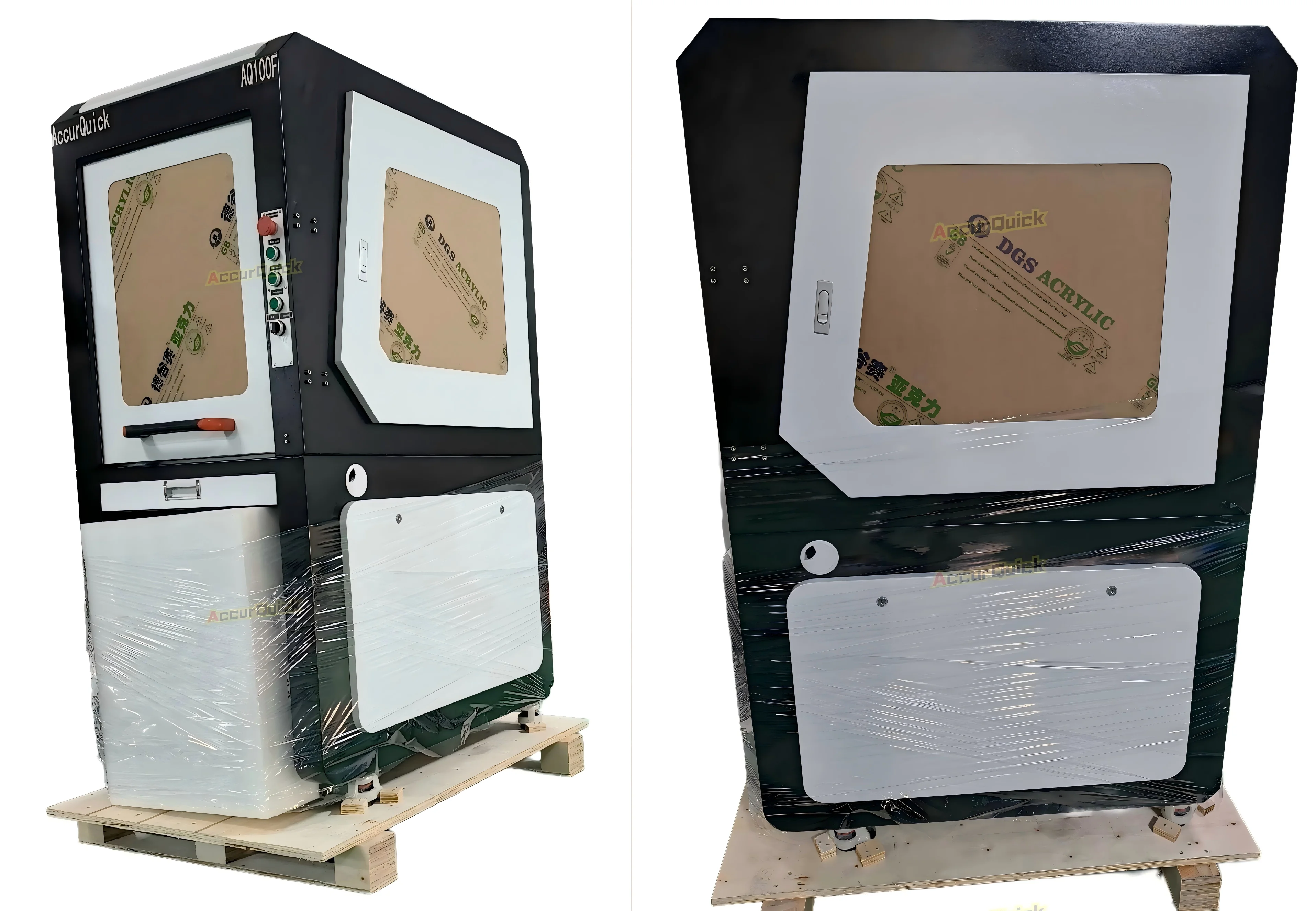 1064nm Fiber Raycus 20W 30W 50W Laser Marking Machine for Aluminum Stainless Steel