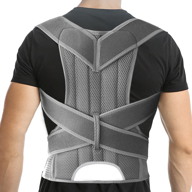 Newest 3XL 4XL Medical Slouching Corrective Orthopedic Scoliosis Spine Straightener Supporter Pain Back Brace Belt For Men Women