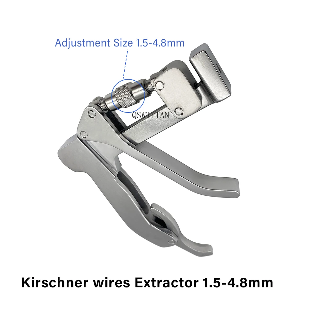 Imagem -06 - Kirschner Wires Extractor Alicate Fórceps Ortopedia Osso Pin Nails Instrumento Cirúrgico