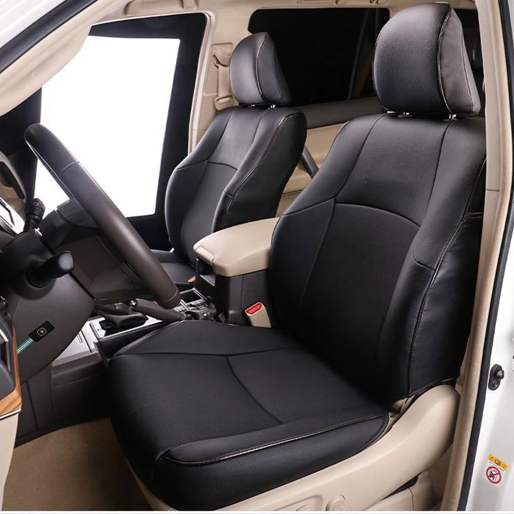 

Custom Car Seat Covers For Toyota 4Runner Prado 2011 To 2024 Car Seat Protective Cover Leather Cushion Auto Interior accessories