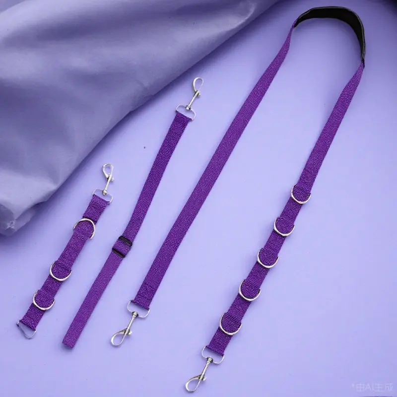 

Набор из 3 регулируемых нейлоновых ремней для груминга и купания собак, аксессуары для ухода за питомцами, веревка для купания собак