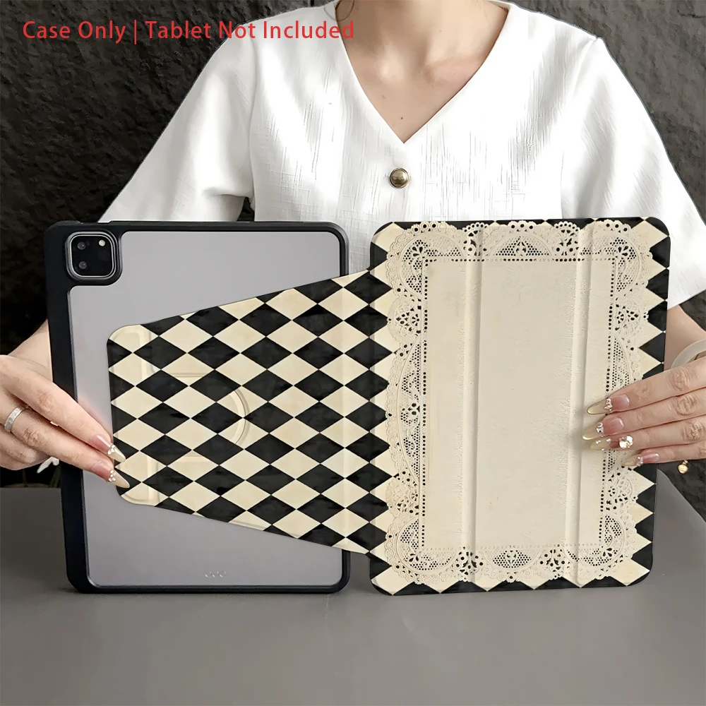 

Case compatible with iPad 10.9/Pro11/10th7/8/Air 4/5/Air 13(M3 2025)/Air 11(M3 2025)/Air 11(M3 2025)/(A16 2025)