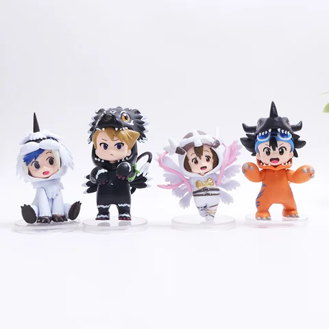 Högkvalitativa 8 st/set Anime Digital Monster Digimon Cosplay Söt Actionfigur Modellleksaker för barn 12 best sales Funko Pop Digimon - №6