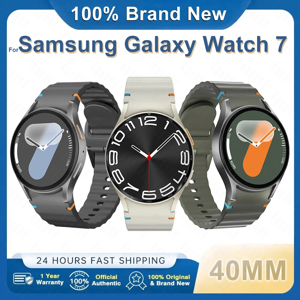 Original für Samsung Galaxy Watch 7 mini Smart Watch Frauen Männer HD AMOLED Sprachanruf NFC GPS Tracker Sportuhren Benutzerdefiniertes Zifferblatt