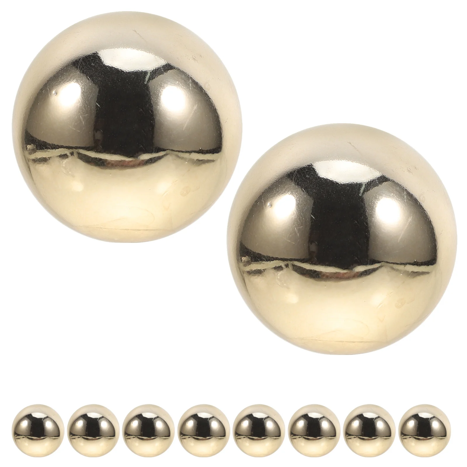

10Pcs Pearl Finish Ball Drawer Pulls Modern Cabinet Knobs for Kitchen Vanity Dresser Storage Furniture Decorative Hardware